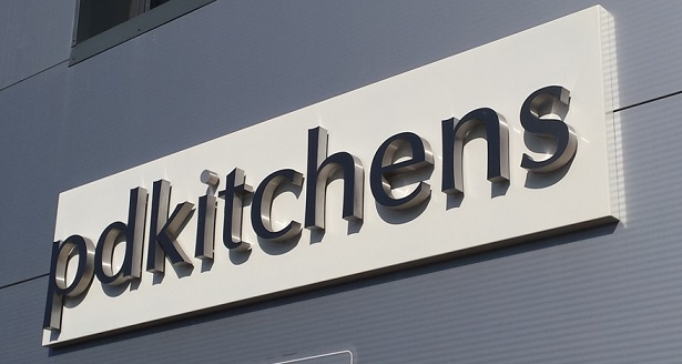 PD Kitchens outside sign in Southwater