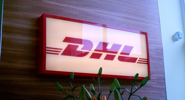 DHL sign