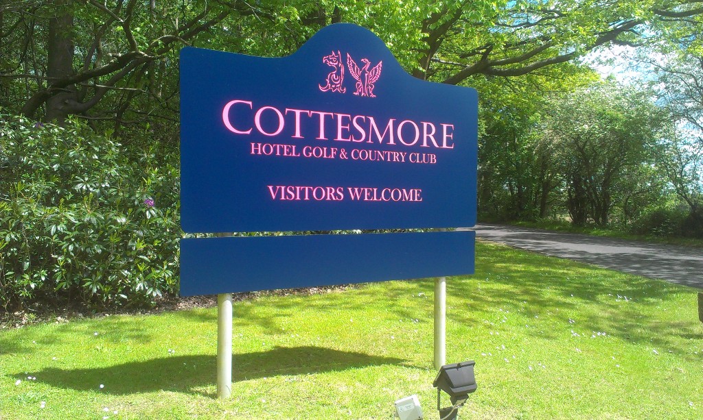 Cottesmore Outdoor Sign