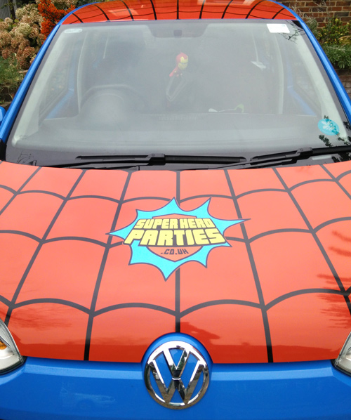 superhero vehicle graphics