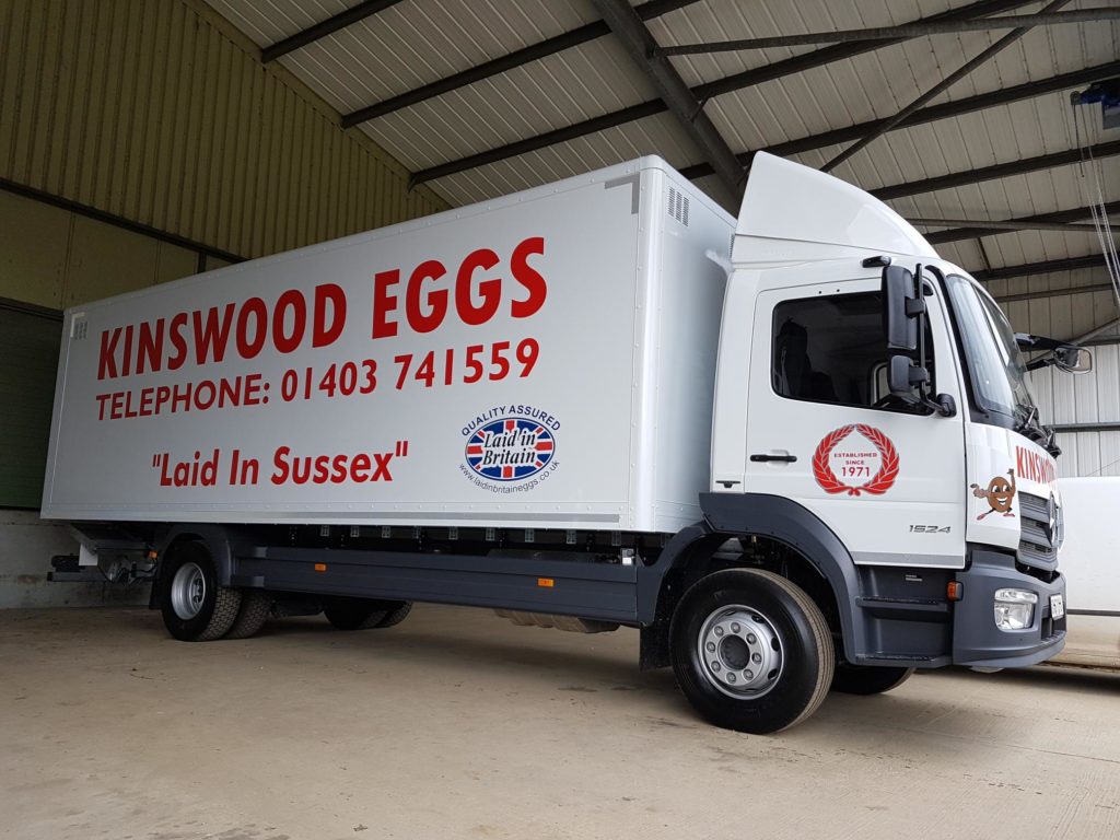 vehicle signage - lorry