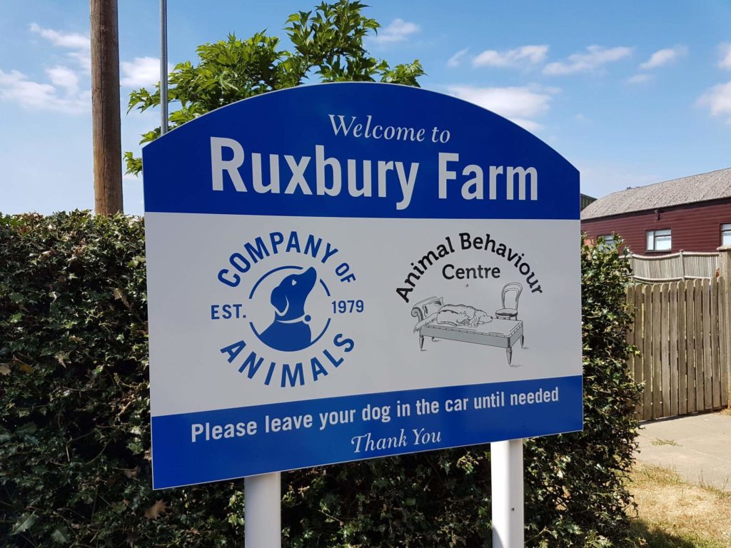 Ruxbury Farm Sign