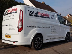Total mobile vehicle graphic