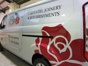 CJR vehicle graphic
