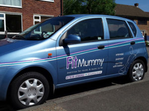 Fit mummy vehicle graphics
