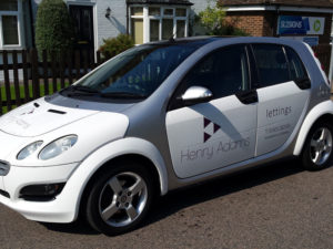 Henry Adams vehicle graphics