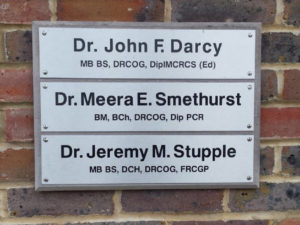 Doctors external signs