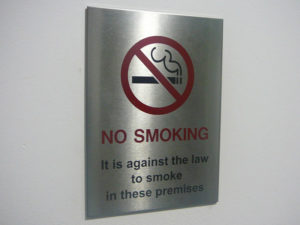 no smoking sign