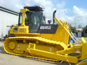 Searle bulldozer vehicle graphics