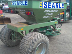 Searle drainage vehicle graphics