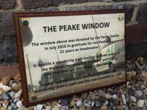 The Peake Window external sign