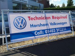 Volkswagen banner graphic