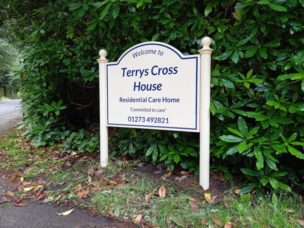 carehome signage