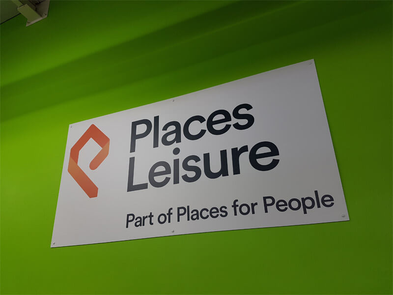 leisure centre sign